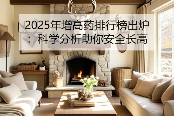 2025年增高药排行榜出炉：科学分析助你安全长高